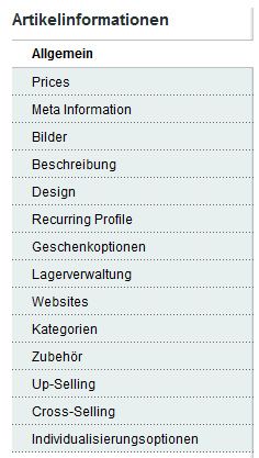 Artikelinformationen