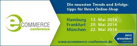 Die Konferenzreihe ecommerce conference geht 2014 zum 7. Mal auf Tour