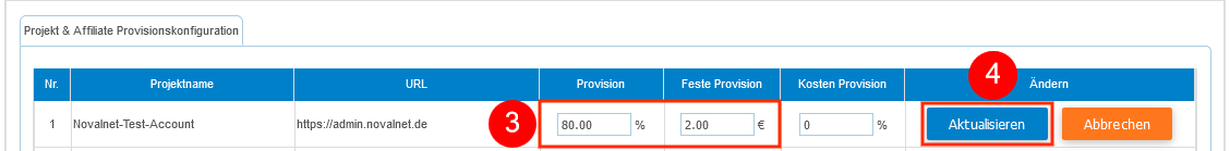 Split Payments / Umsatzbeteiligung